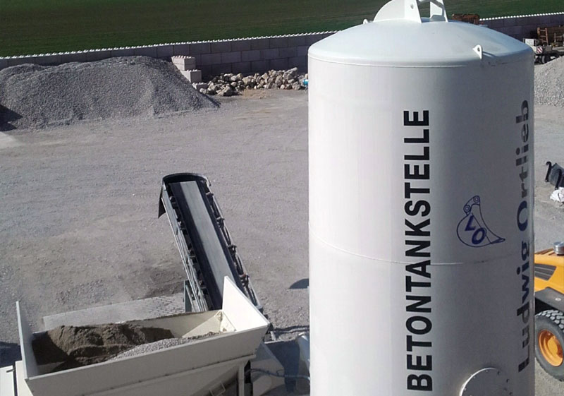 Betontankstelle